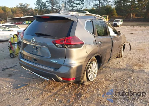 2019 Nissan Rogue S z USA, uszkodzony, nr VIN 5N1AT2MT6KC835786